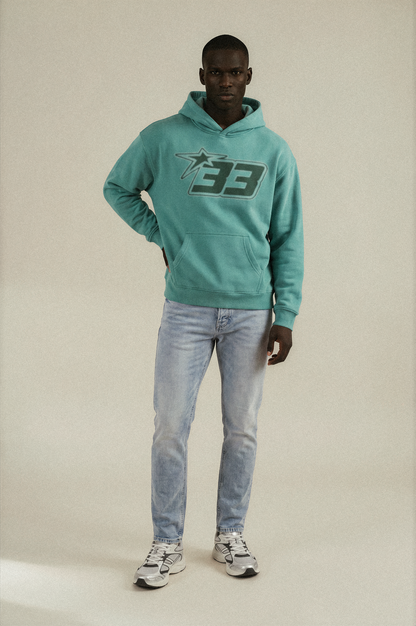 33 FLEECE OVERSIZED HOODIE
